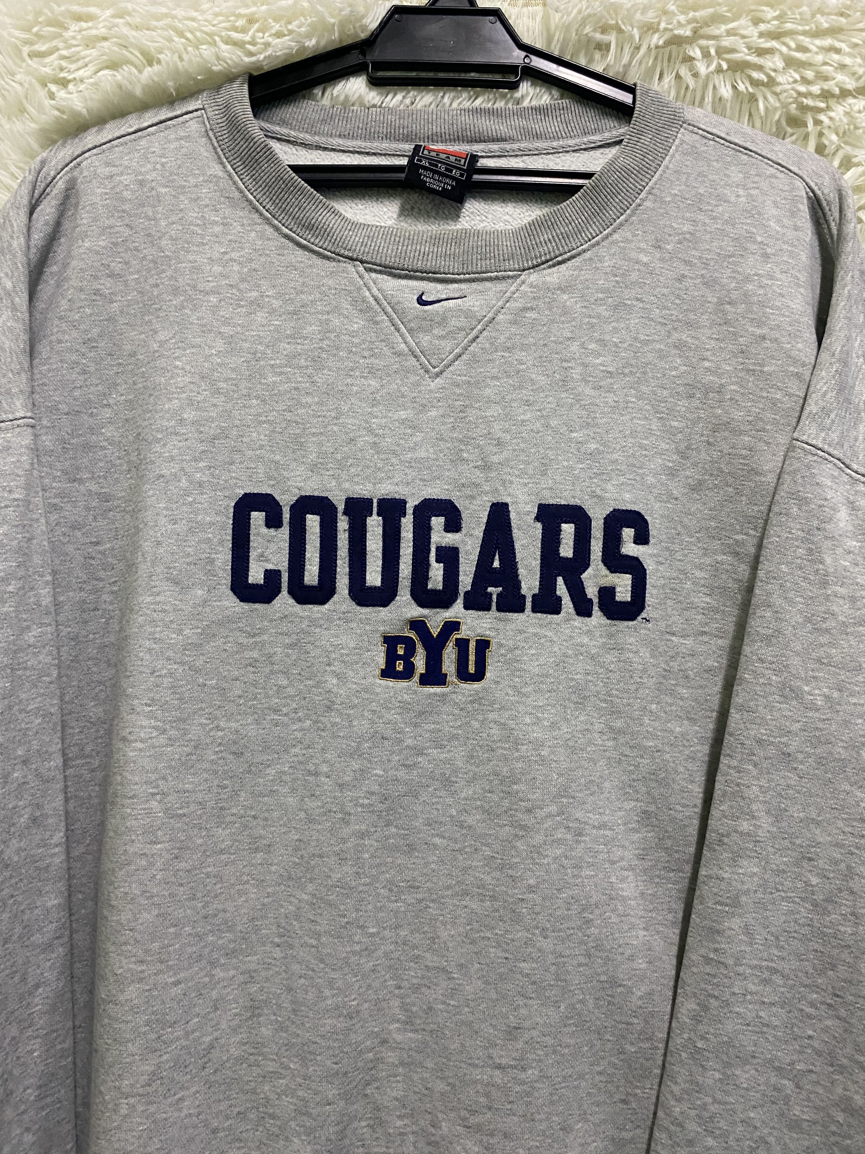 Nike Nike Center Baggy Style Sweatshirt Vintage Size US XL / EU 56 / 4 - 16 Thumbnail