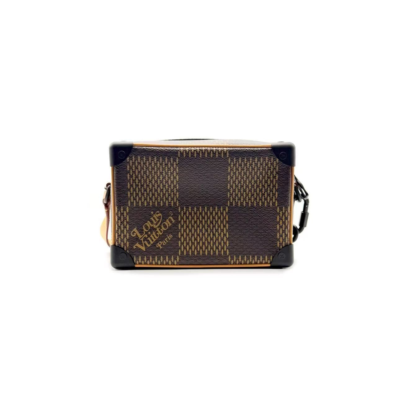 Louis Vuitton Louis Vuitton Nigo Giant Damier Ebene Mini Soft Trunk Size ONE SIZE - 1 Thumbnail