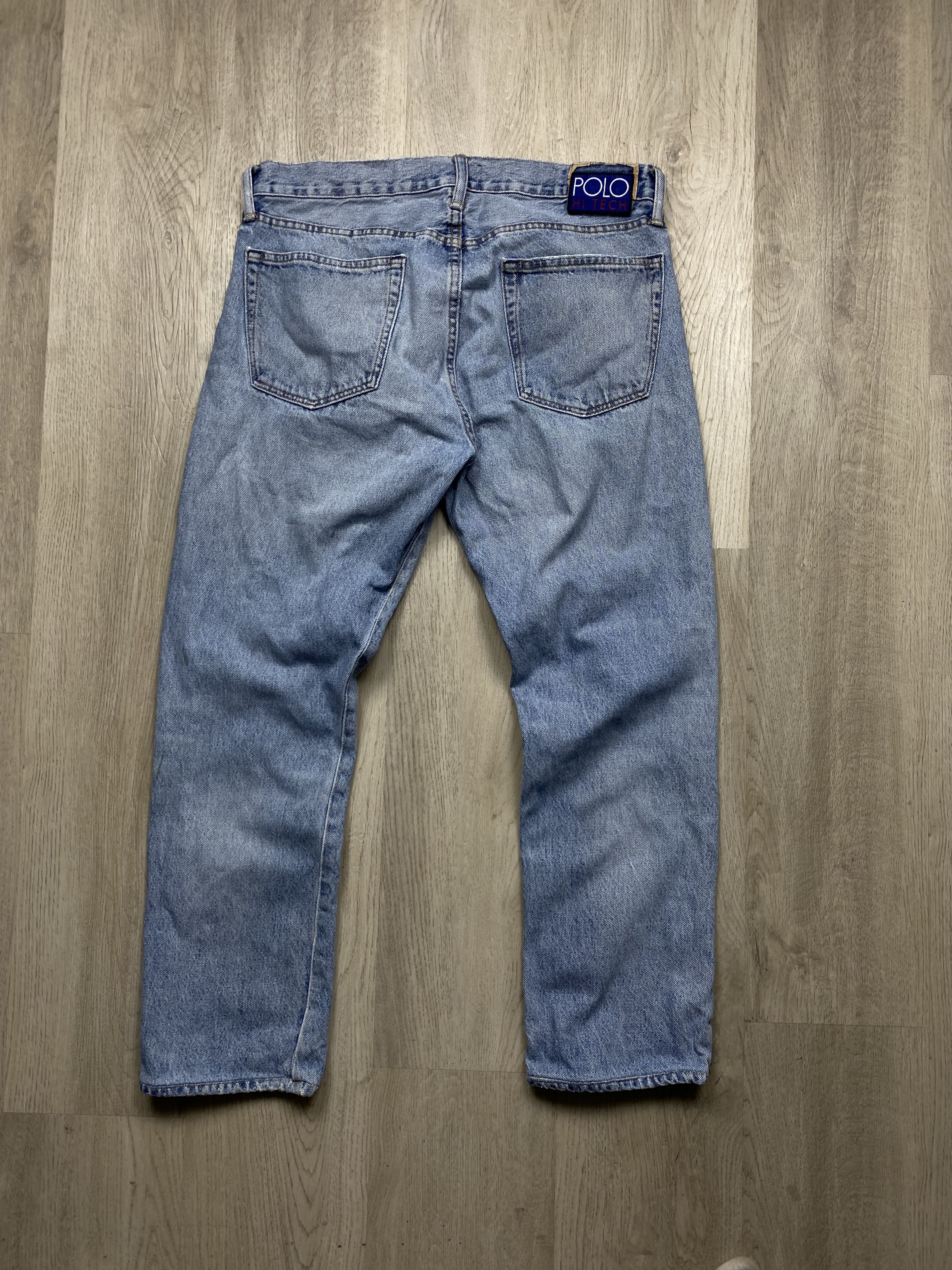 Polo Ralph Lauren Polo Ralph Lauren Hi Tech Distressed Denim Pants Jeans Size US 34 / EU 50 - 1 Thumbnail
