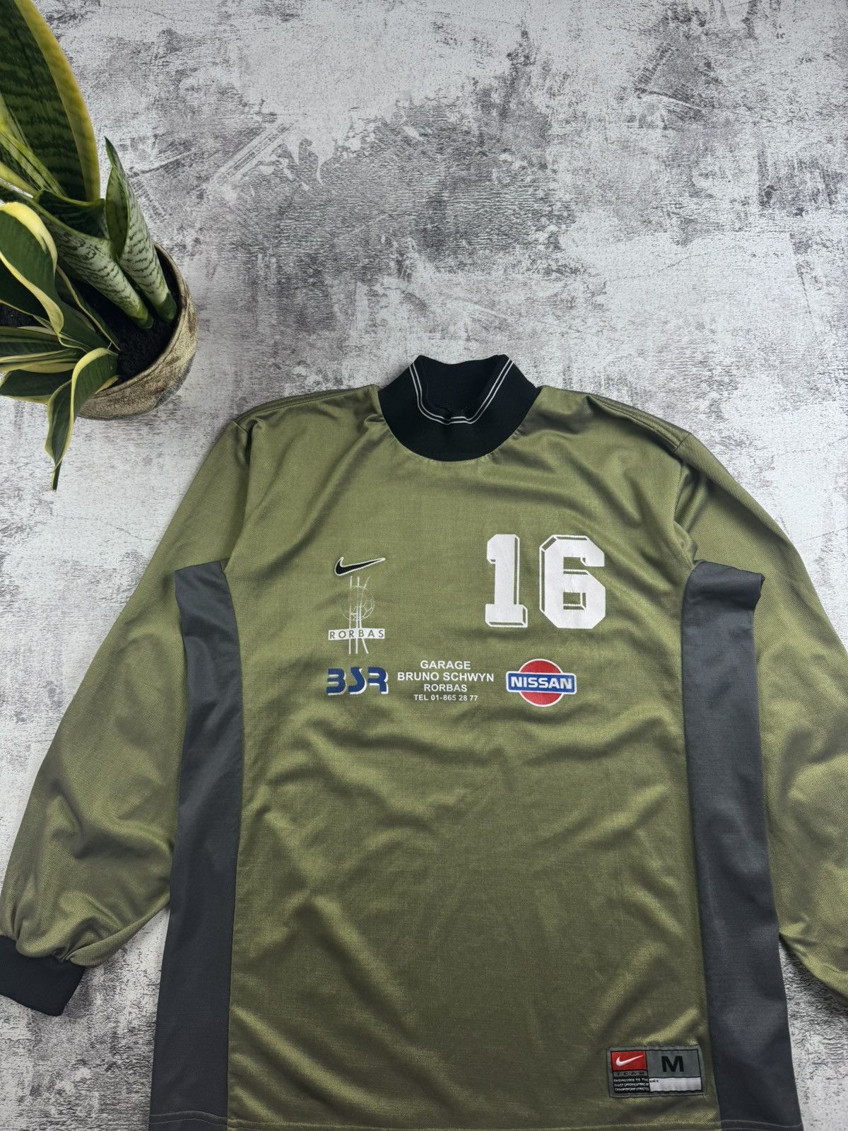 Nike Zurich Rorbas 90s Goalkeeper Size M Nike Soccer Football Football Shirt Jersey Size US M / EU 48-50 / 2 - 5 Thumbnail