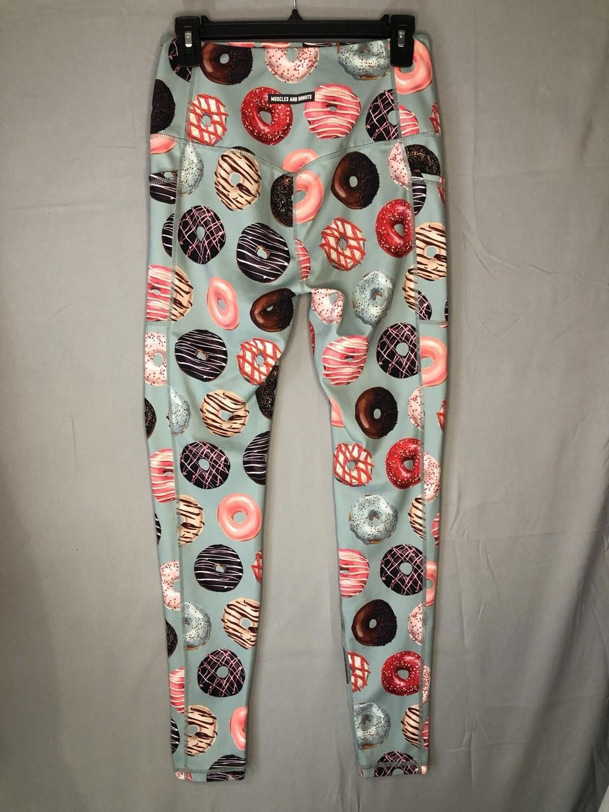 Other Muscles+Donuts Athletic Leggings Multicolor Quality sz L Size 36" / US 14 / IT 50 - 6 Thumbnail