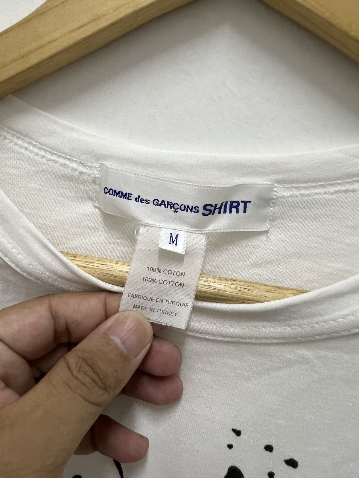 Comme des Garcons Homme Plus Distressed Comme Des Garcons Splaf Shirt Size US M / EU 48-50 / 2 - 4 Thumbnail