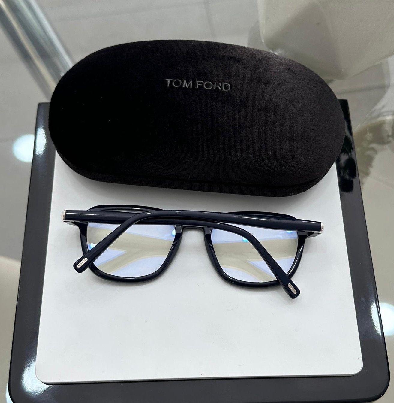 Tom Ford NEW Tom Ford FT5980-B-090 Eyeglasses (FT5980-B-090-51-FR) Size ONE SIZE - 7 Thumbnail