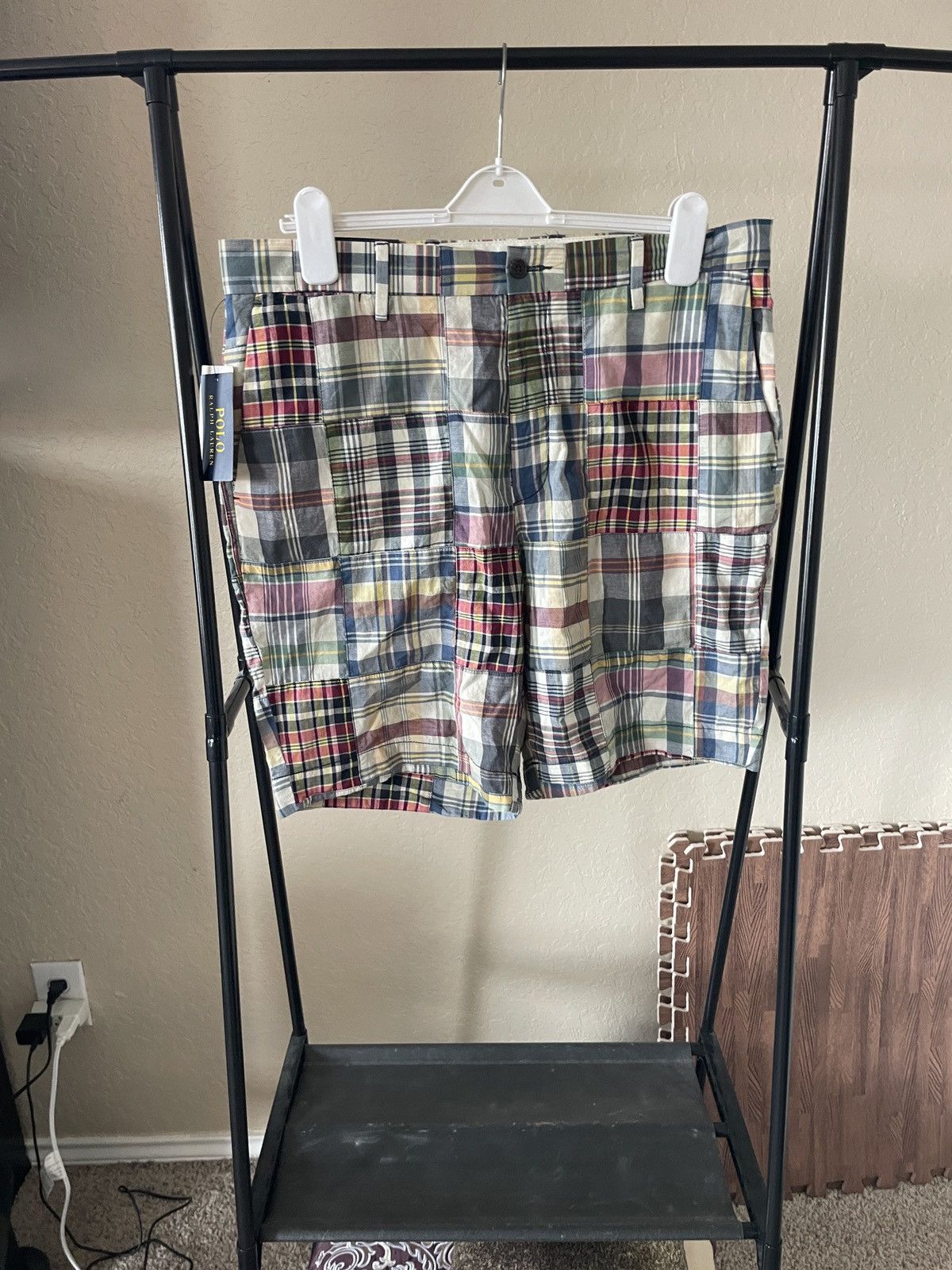 Polo Ralph Lauren Indian Madras Plaid shorts nwt 79.99 Size US 35 - 1 Thumbnail