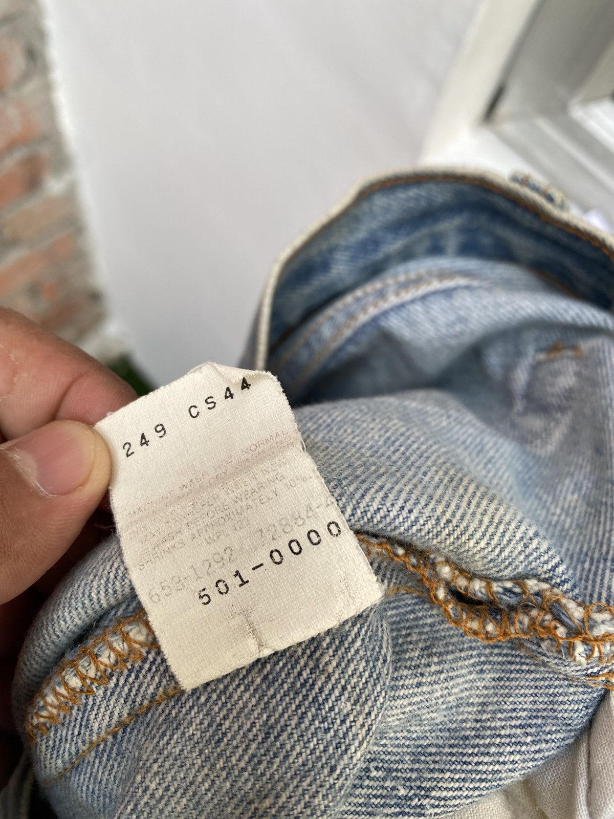 Levi's × Levi's Vintage Clothing × Vintage W33x30 Vintage levi's 501 made in USA Size US 33 - 7 Thumbnail