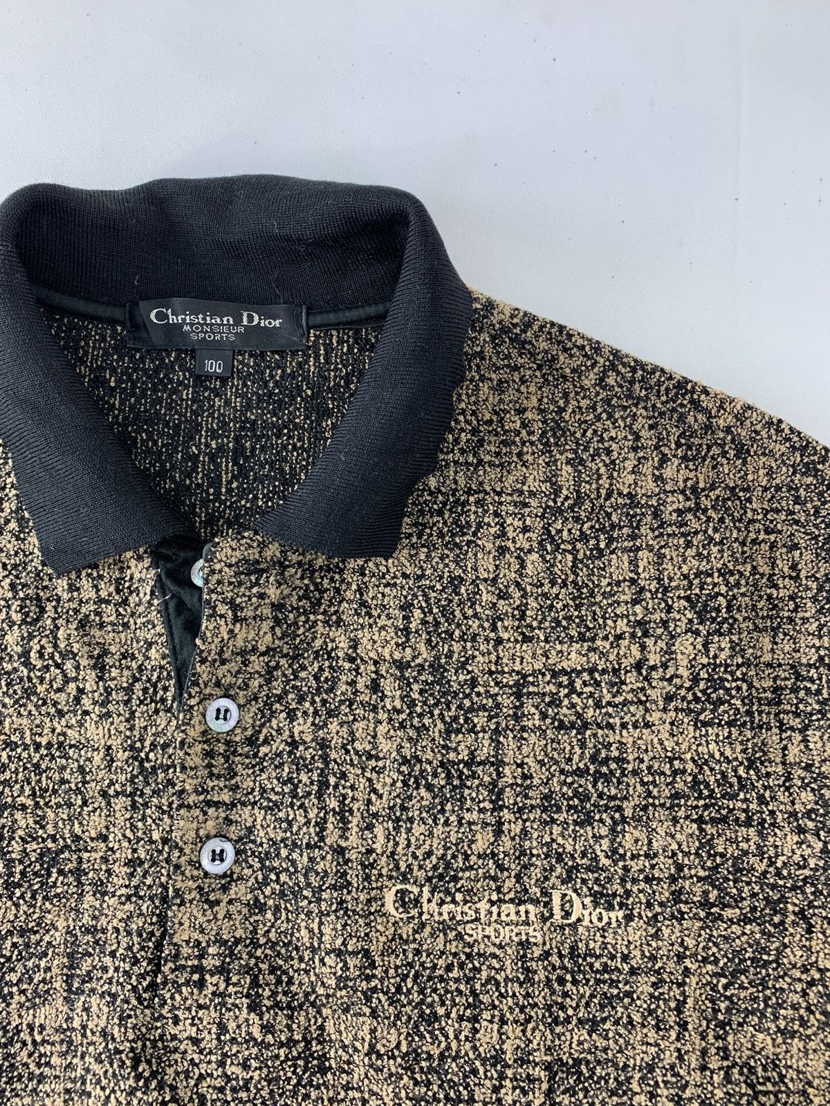 Christian Dior Monsieur 90s Christian Dior Monsieur Sport Wool Knitwear Pullover Size US L / EU 52-54 / 3 - 4 Thumbnail