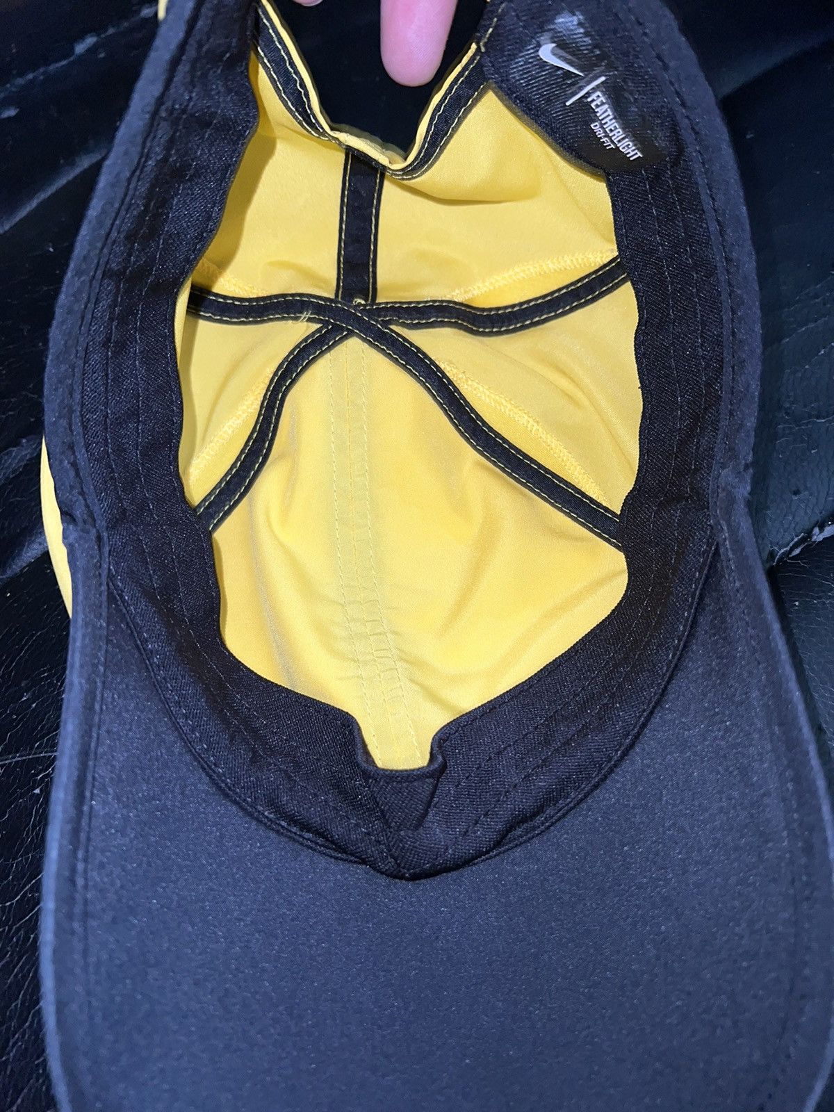 Nike Nike Rafa Nadal Featherlight Yellow Hat Size ONE SIZE - 4 Thumbnail