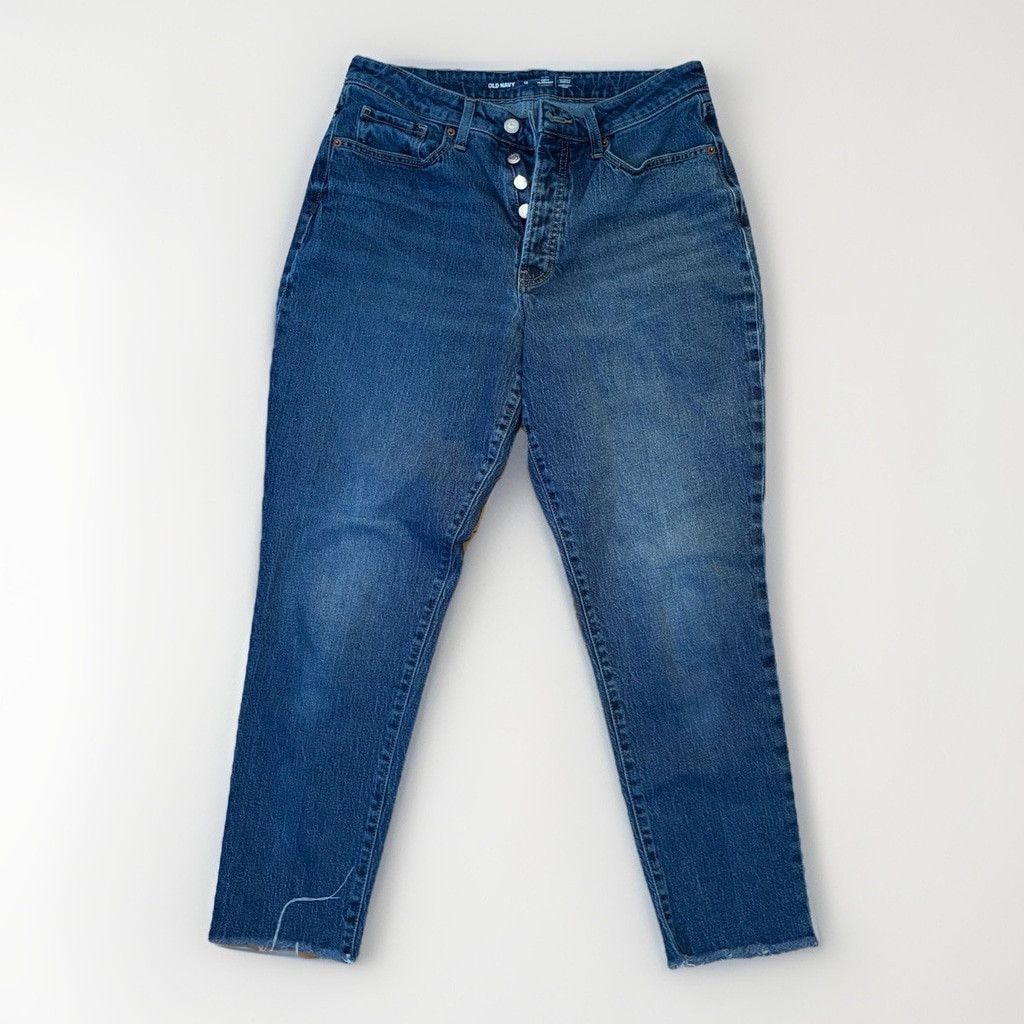 Old Navy Old Navy OG Straight Jeans - Size 12 Size 34" / US 12 / IT 48 - 1 Thumbnail