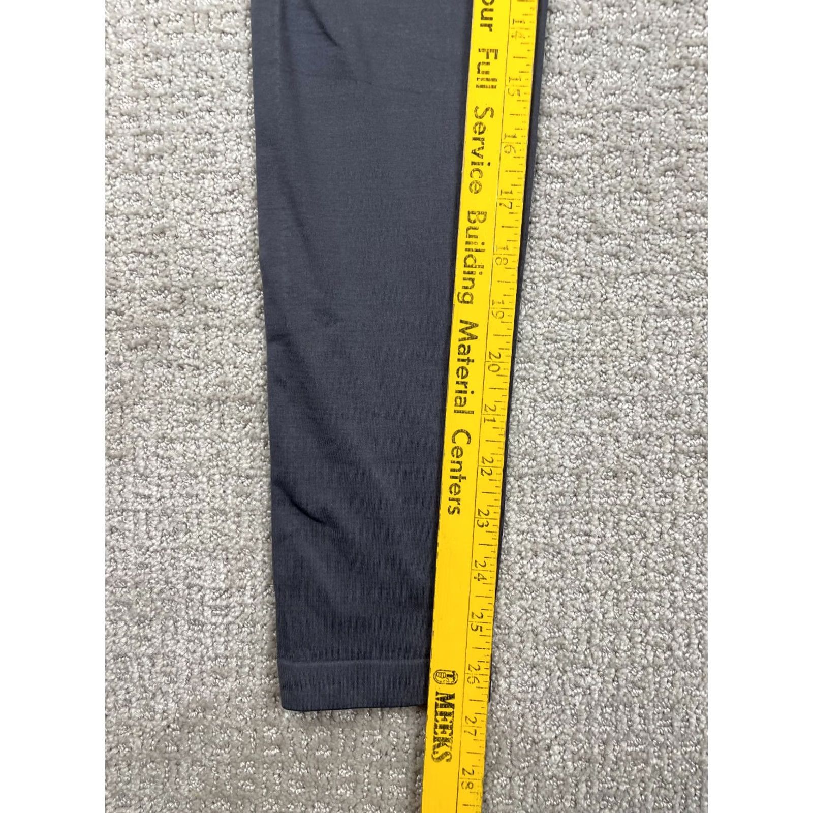 Gymshark Gymshark Leggings Womens M/L Gray Pink Seamless Stretch Gym Workout Run Size 32" / US 10 / IT 46 - 2 Thumbnail