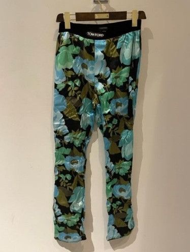 Tom Ford o1w1db10525 T4H20 Silk Pajama Pant in Multicolor Size US 36 / EU 52 - 1 Preview