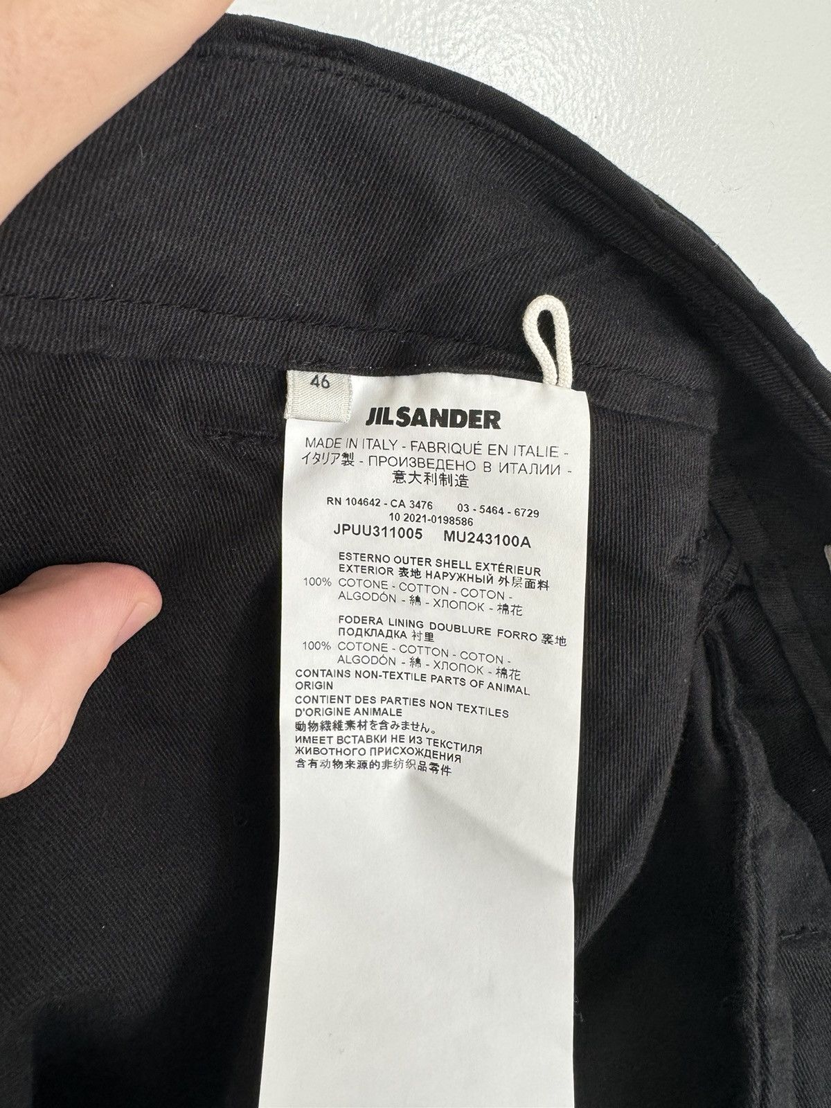 Jil Sander Jil Sander Wide Leg Pants Size US 30 / EU 46 - 5 Thumbnail