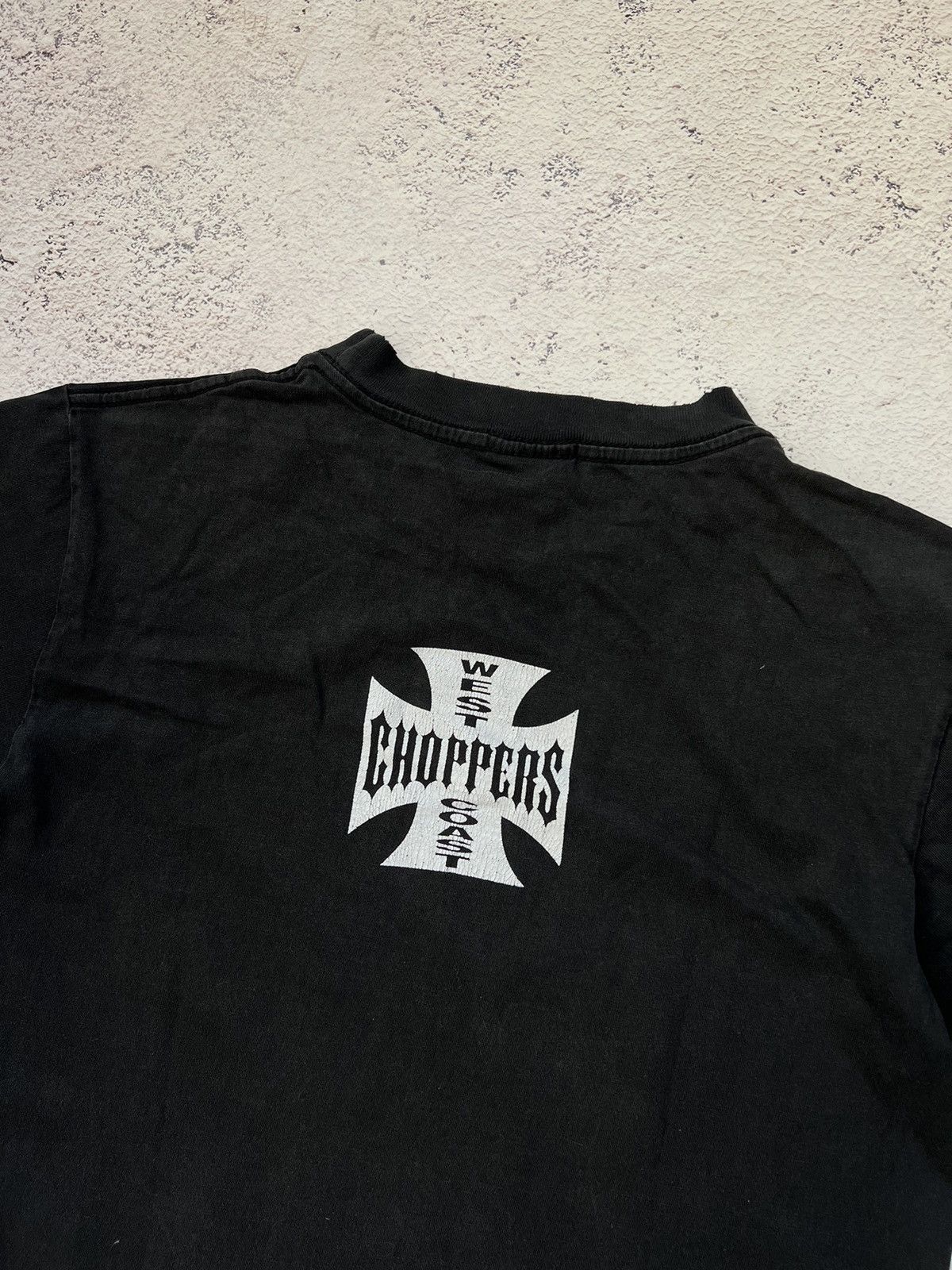 Vintage × West Coast Choppers Vintage Y2k West Coast Choppers Faded Tee Size US M / EU 48-50 / 2 - 11 Thumbnail