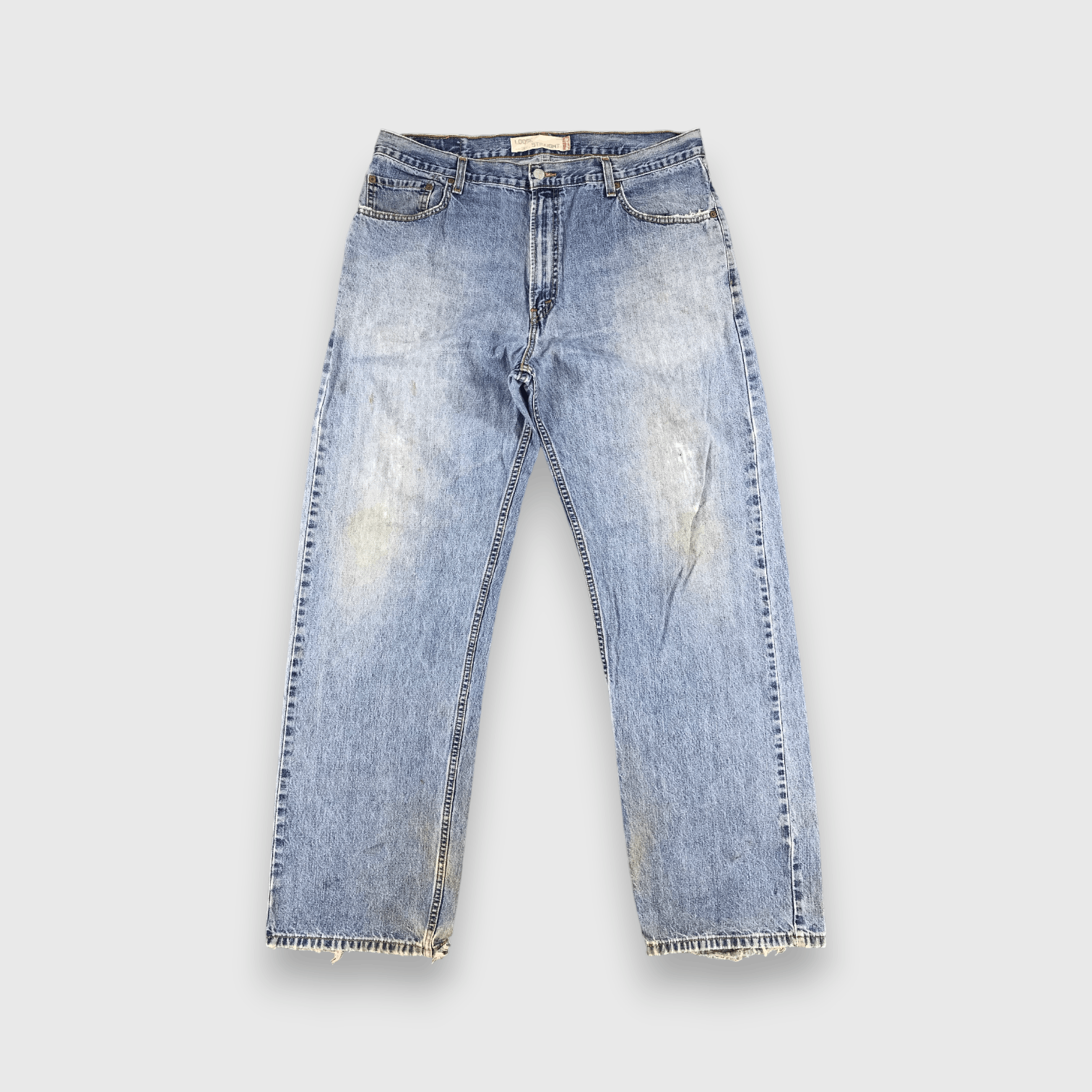 Levi's Stone Washed Vintage Levis 569 Jeans Distressed Denim-J1000 Size US 38 / EU 54 - 1 Thumbnail
