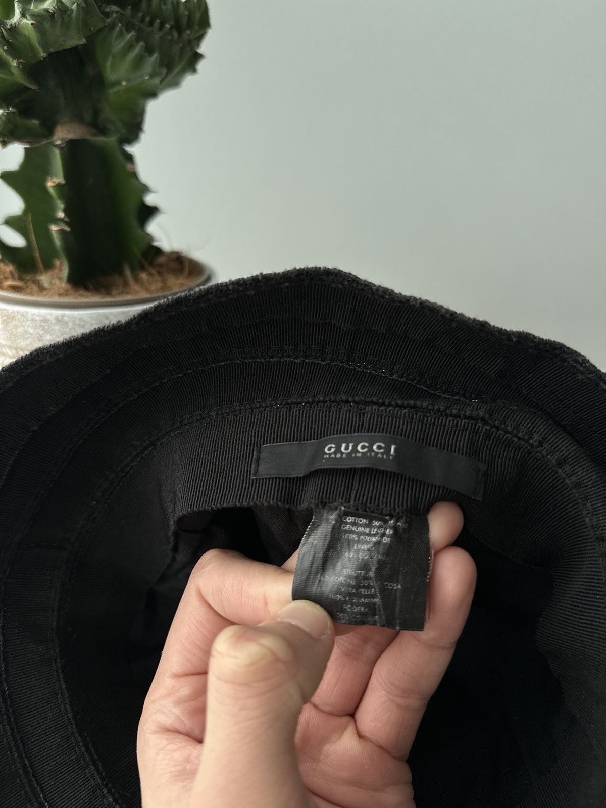 Gucci Gucci Web Stripe Bucket Hat Size ONE SIZE - 8 Thumbnail
