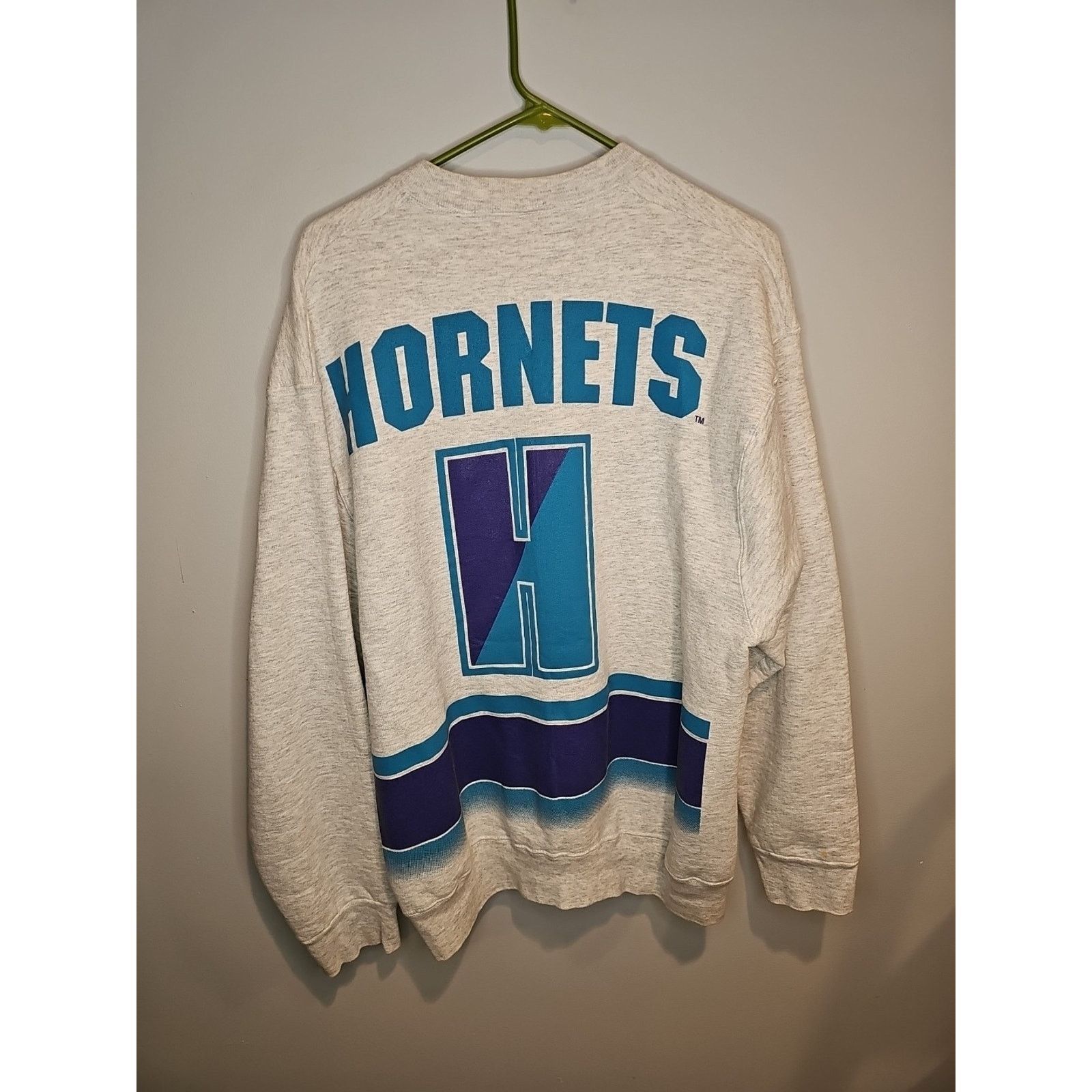 Salem Sportswear Vintage Charlotte Hornets Sweatshirt Sz L NBA Salem Crew Size US L / EU 52-54 / 3 - 9 Thumbnail