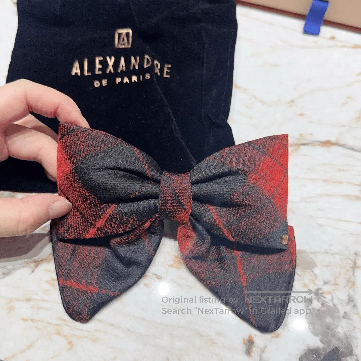 Alexandre Bow Hair Clip.