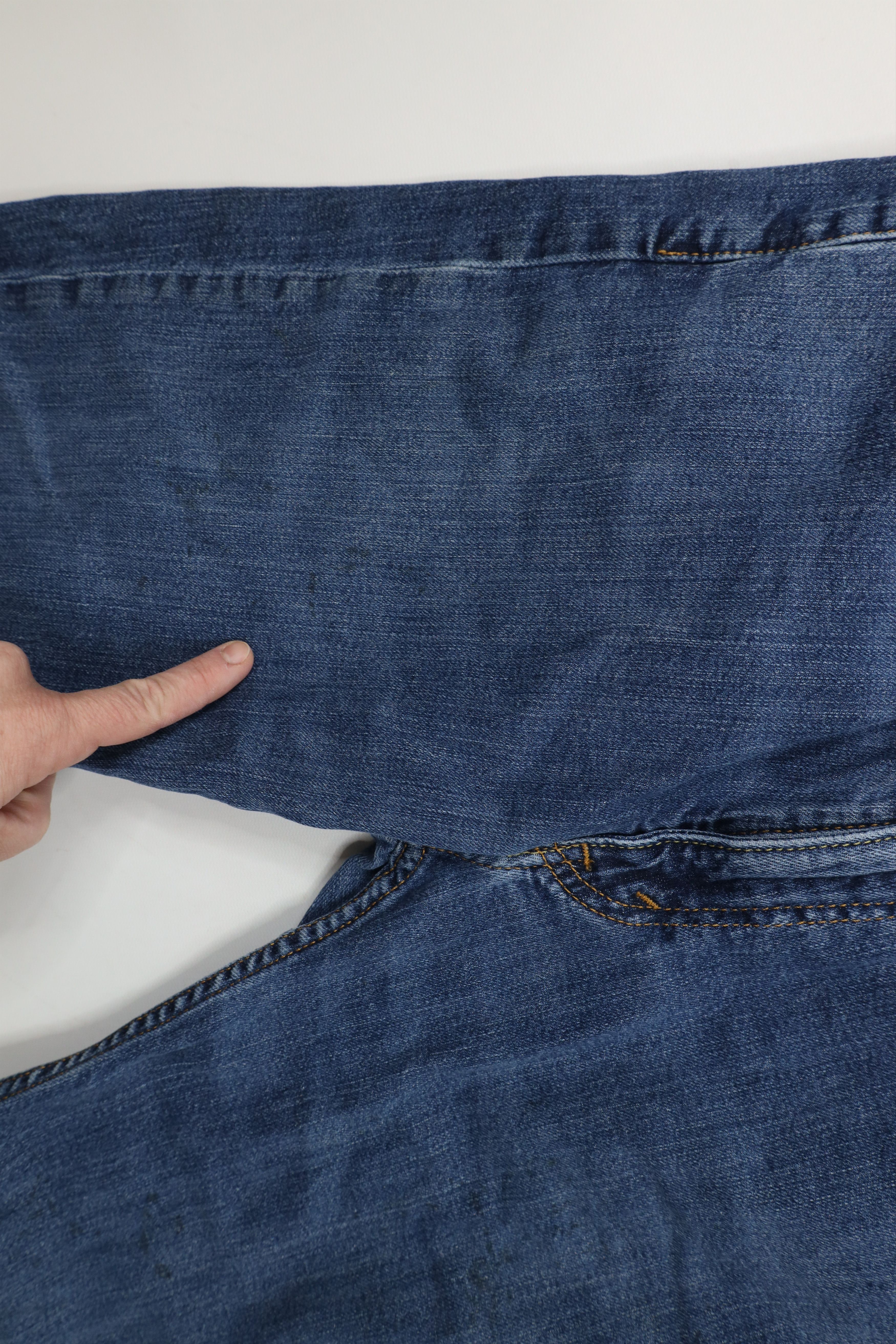 Levi's × Vintage Vintage Y2K Levis 514 Stretch Straight Leg Denim Jeans Blue Size US 32 / EU 48 - 8 Thumbnail