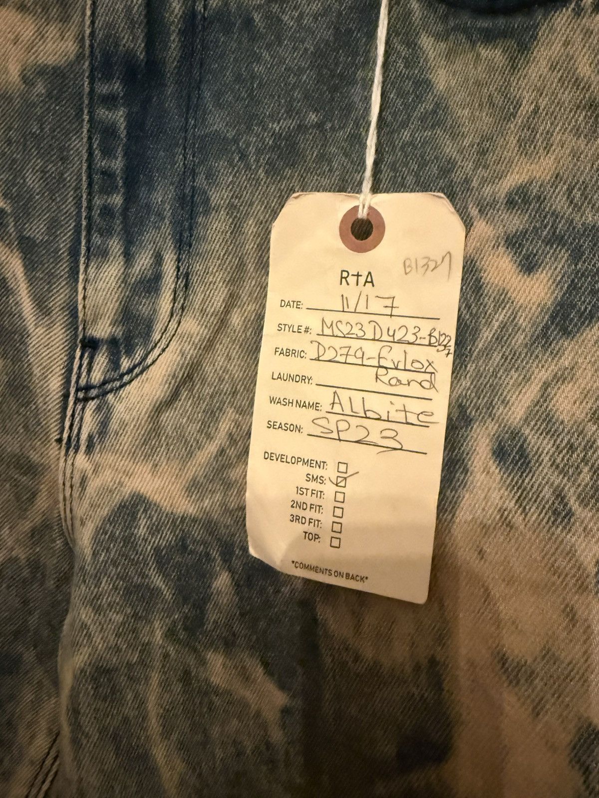 Rta RtA Sample jeans Size US 32 / EU 48 - 2 Thumbnail
