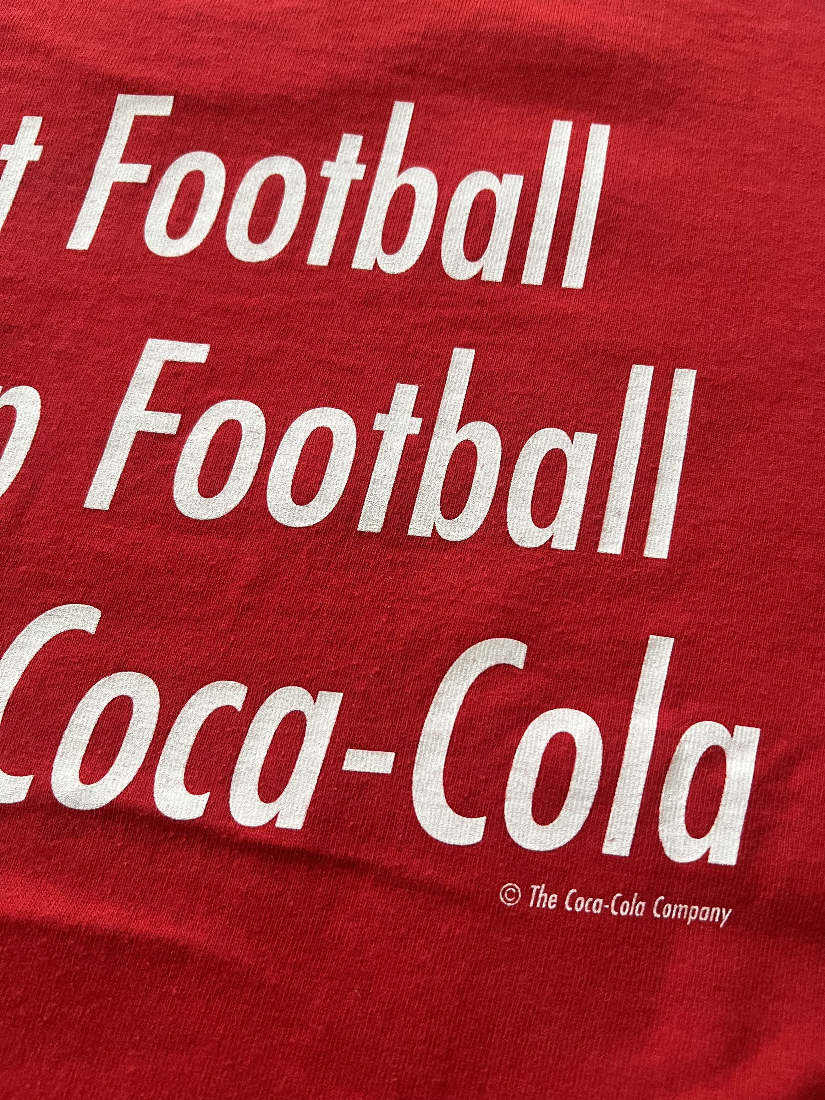 Coca Cola Vintage 1996 Coca Cola UEFA Euro 96 England Promo T-shirt Size US M / EU 48-50 / 2 - 11 Thumbnail