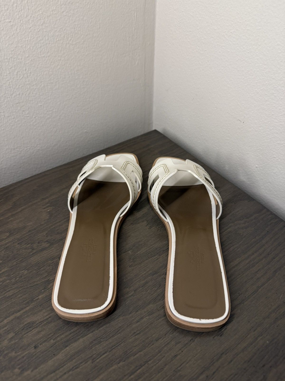Hermes Hermes Oran Sandals Size US 8 / IT 38 - 3 Thumbnail