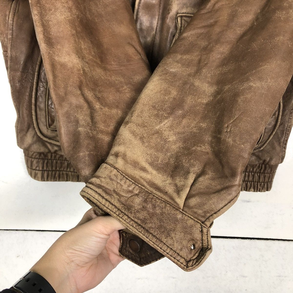 Harley Davidson 🔥80’s Vtg Biker Leather Jacket Harley Davidson USA Size US M / EU 48-50 / 2 - 13 Thumbnail