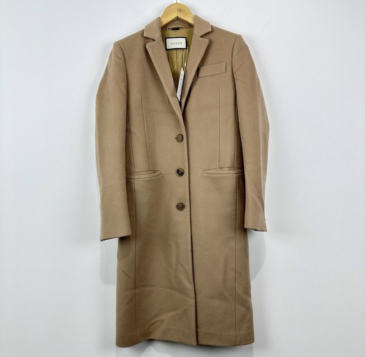 Gucci Gucci Wool Long Coat J42 Size XS / US 0-2 / IT 36-38 - 1 Thumbnail