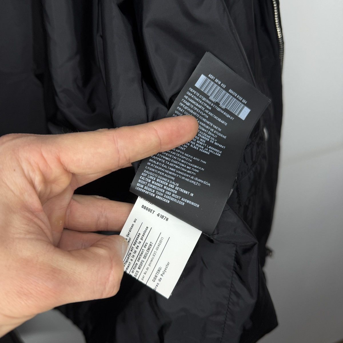 Prada Prada Milano Jacket Re-Nylon Archive Black RARE Size US XL / EU 56 / 4 - 16 Thumbnail