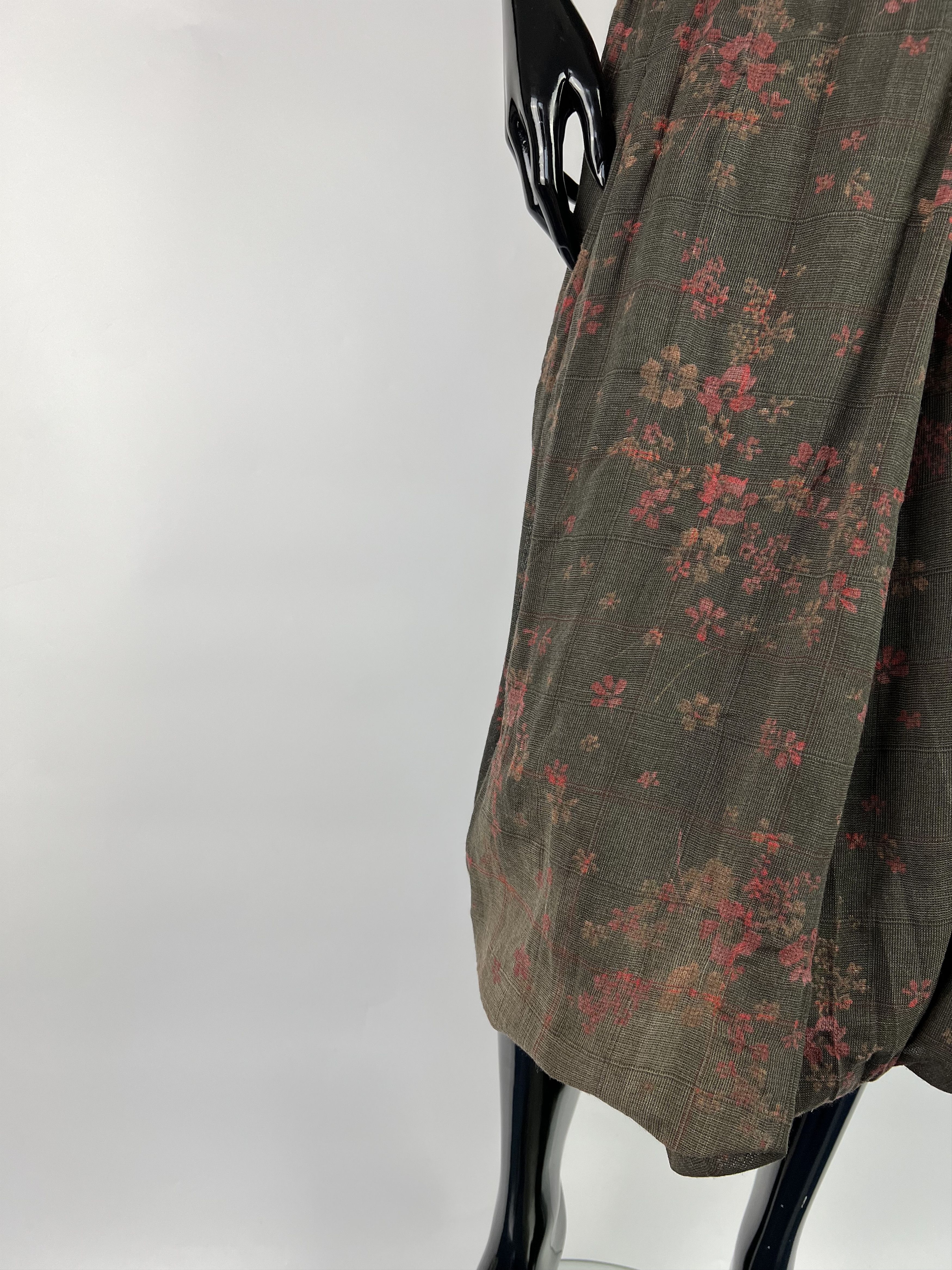 Designer Crea Concept Floral Print Sleeveless Midi Dress Size 42 Size M / US 6-8 / IT 42-44 - 7 Thumbnail