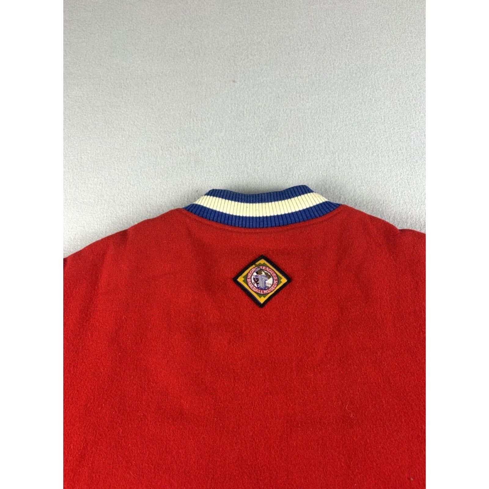 Vintage VINTAGE Phillies Stars Jacket Mens 2XL Wool Bomber Jacket Baseball NLBM 90s Size US XXL / EU 58 / 5 - 6 Thumbnail
