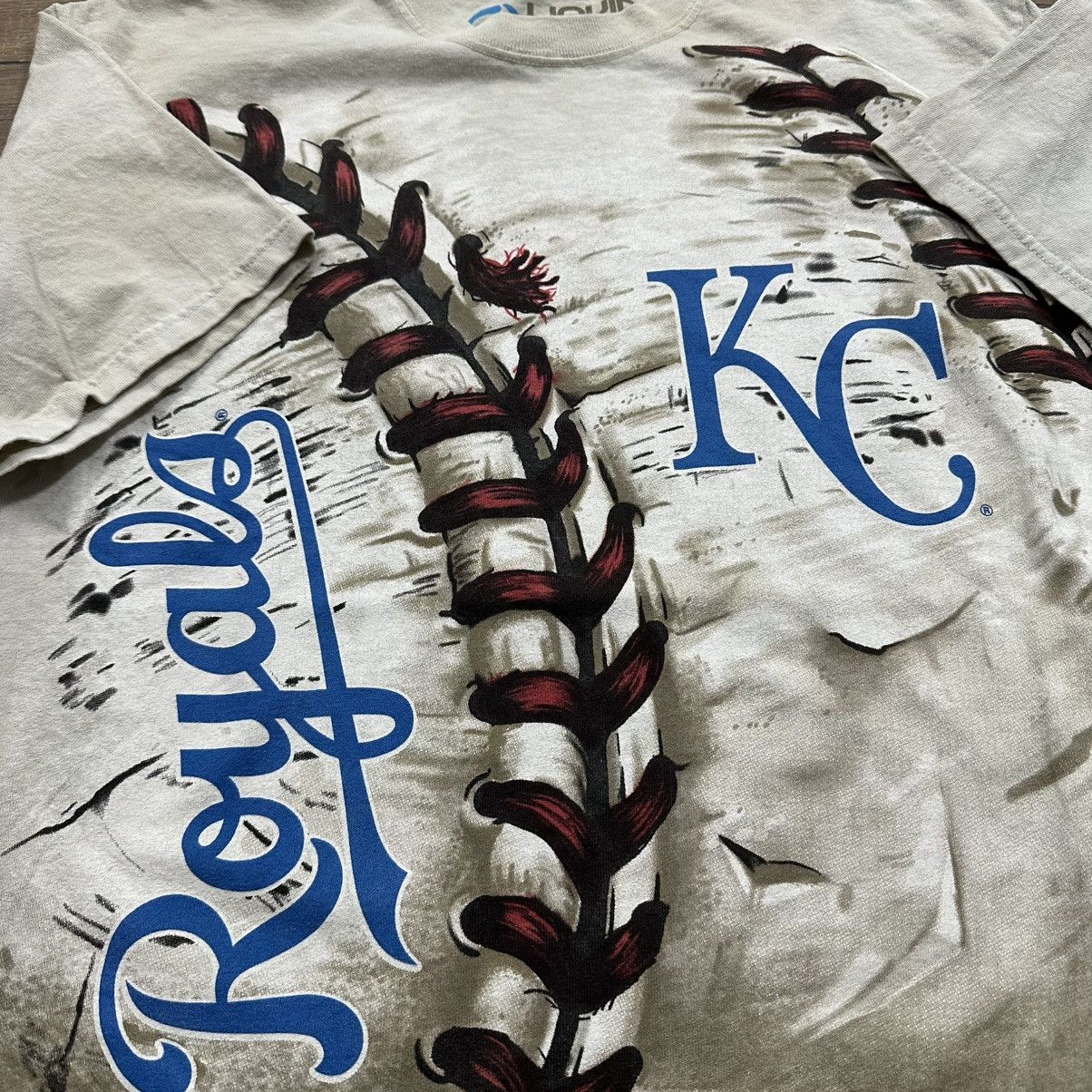 Liquid Blue Liquid Blue Kansas City Royals MLB Tie Dye Graphic Tee Size US M / EU 48-50 / 2 - 6 Thumbnail