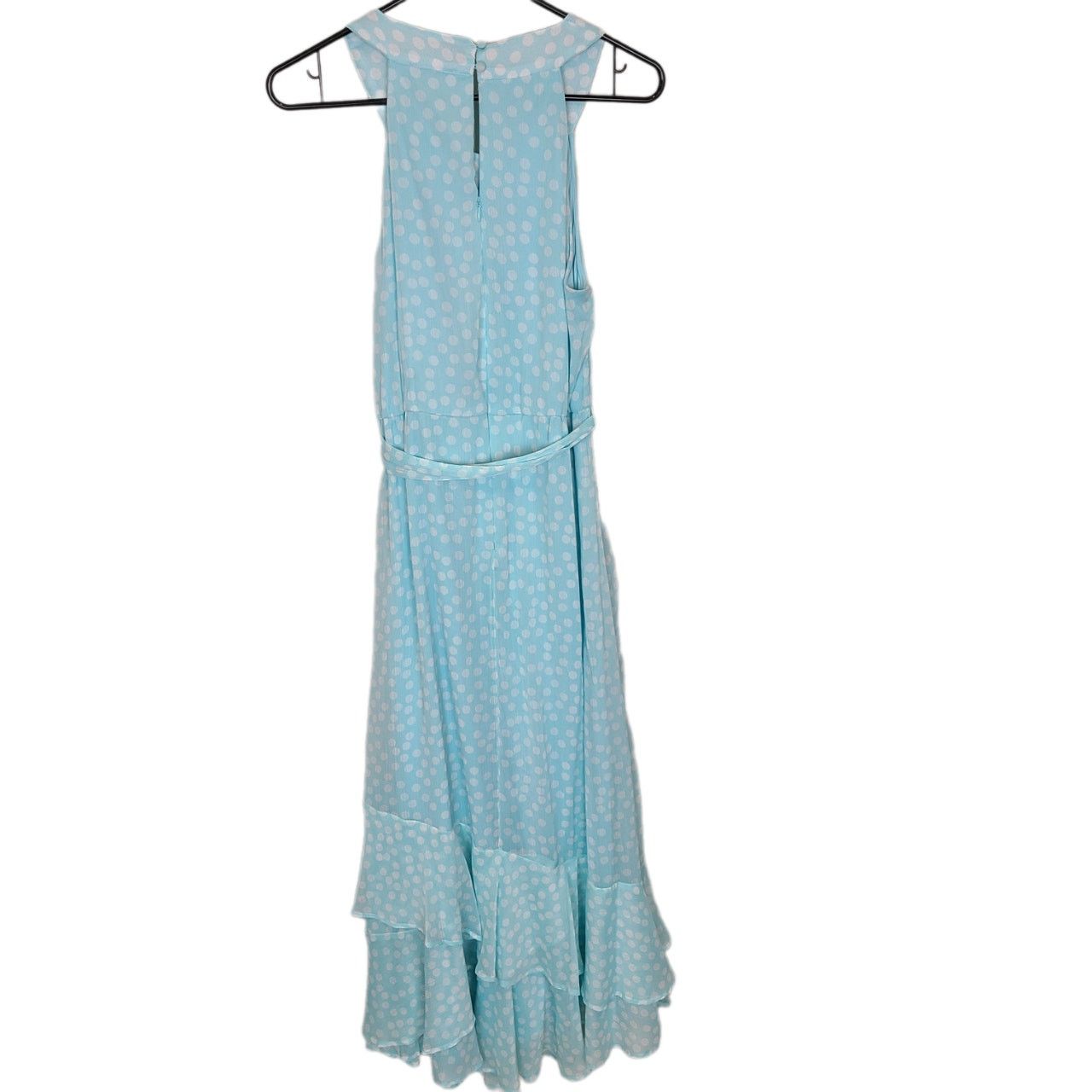 Calvin Klein Calvin Klein Womens Halter Polka Dot Midi Dress Sz 10 Ruffle Size L / US 10 / IT 46 - 8 Thumbnail