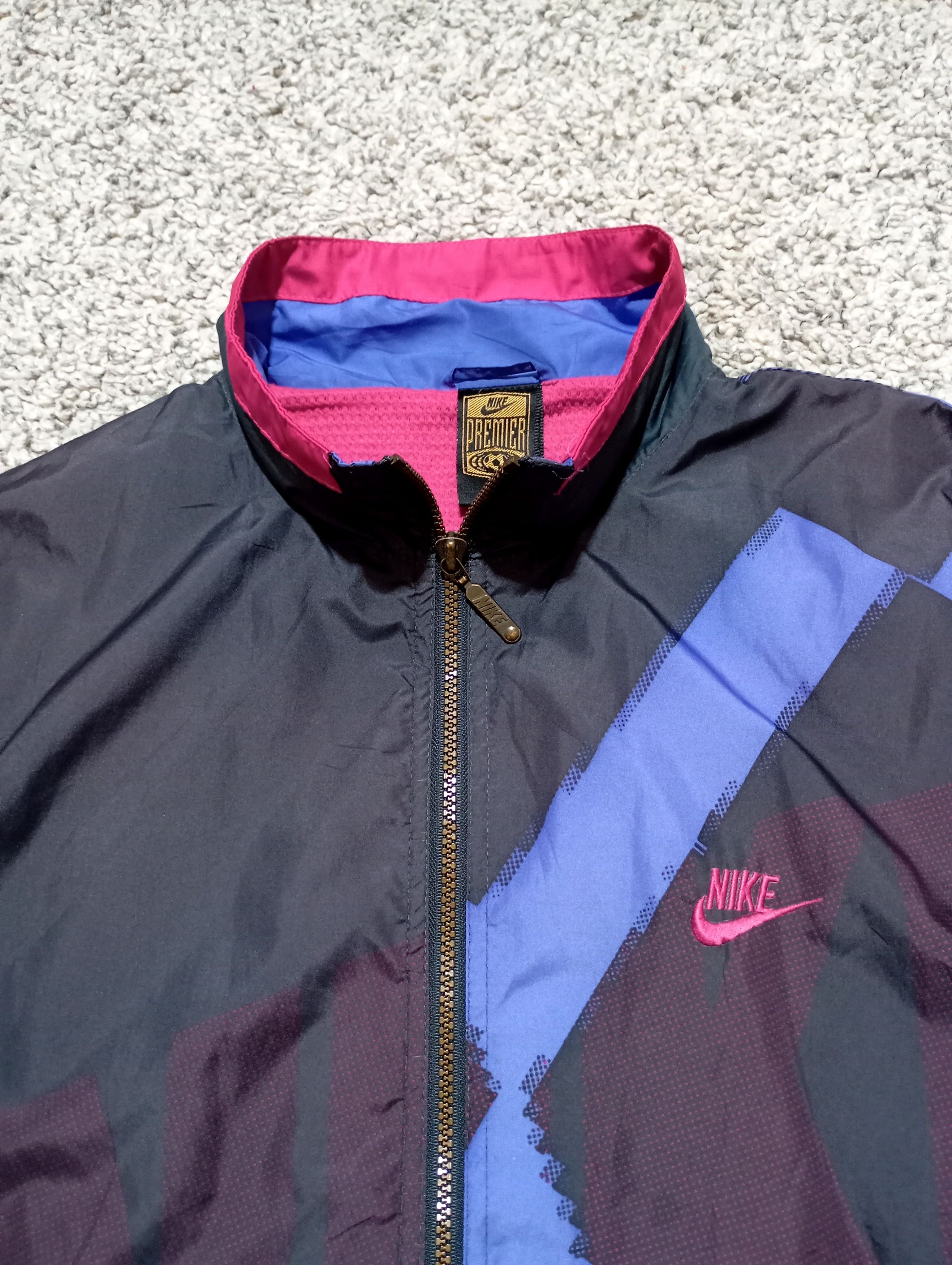 Nike Vintage 90's Nike Premier Soccer Track Jacket Size L Size US L / EU 52-54 / 3 - 3 Thumbnail