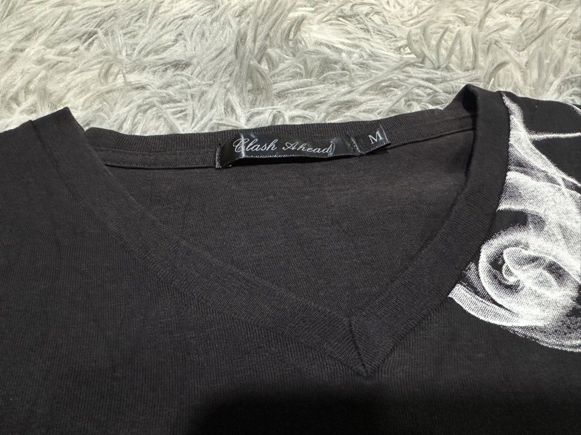 If Six Was Nine 🔥Sick Y2K Clash Ahead Smoke Poem Ls Shirt Goth Punk Size US M / EU 48-50 / 2 - 6 Thumbnail