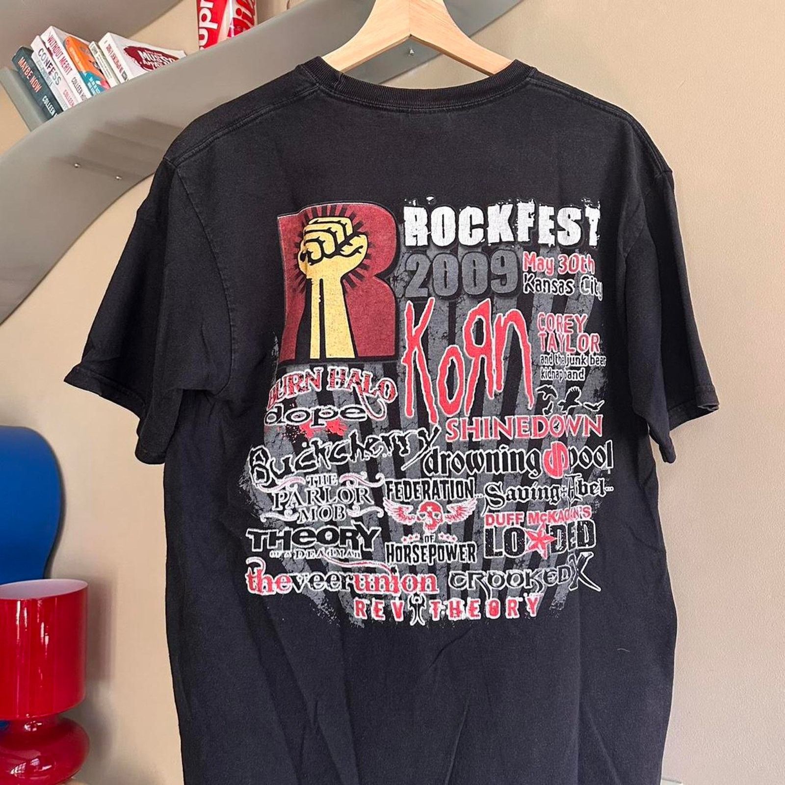 Band Tees × Vintage Vintage 2009 Rockfest Shirt Size US M / EU 48-50 / 2 - 5 Thumbnail