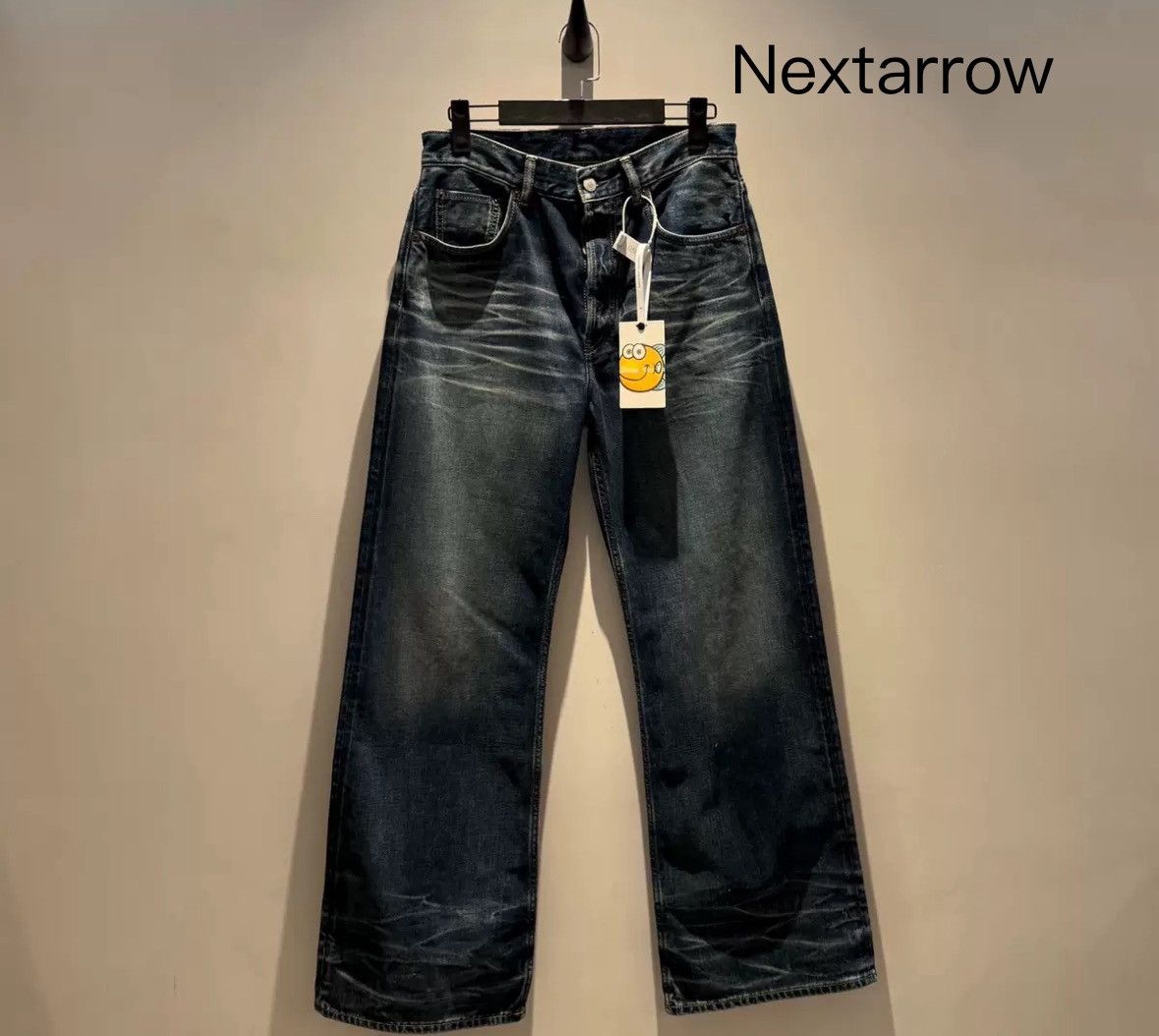 Acne Studios Acne studios Water wavy blue jeans 2412-Nextarrow Size US 32 / EU 48 - 1 Thumbnail