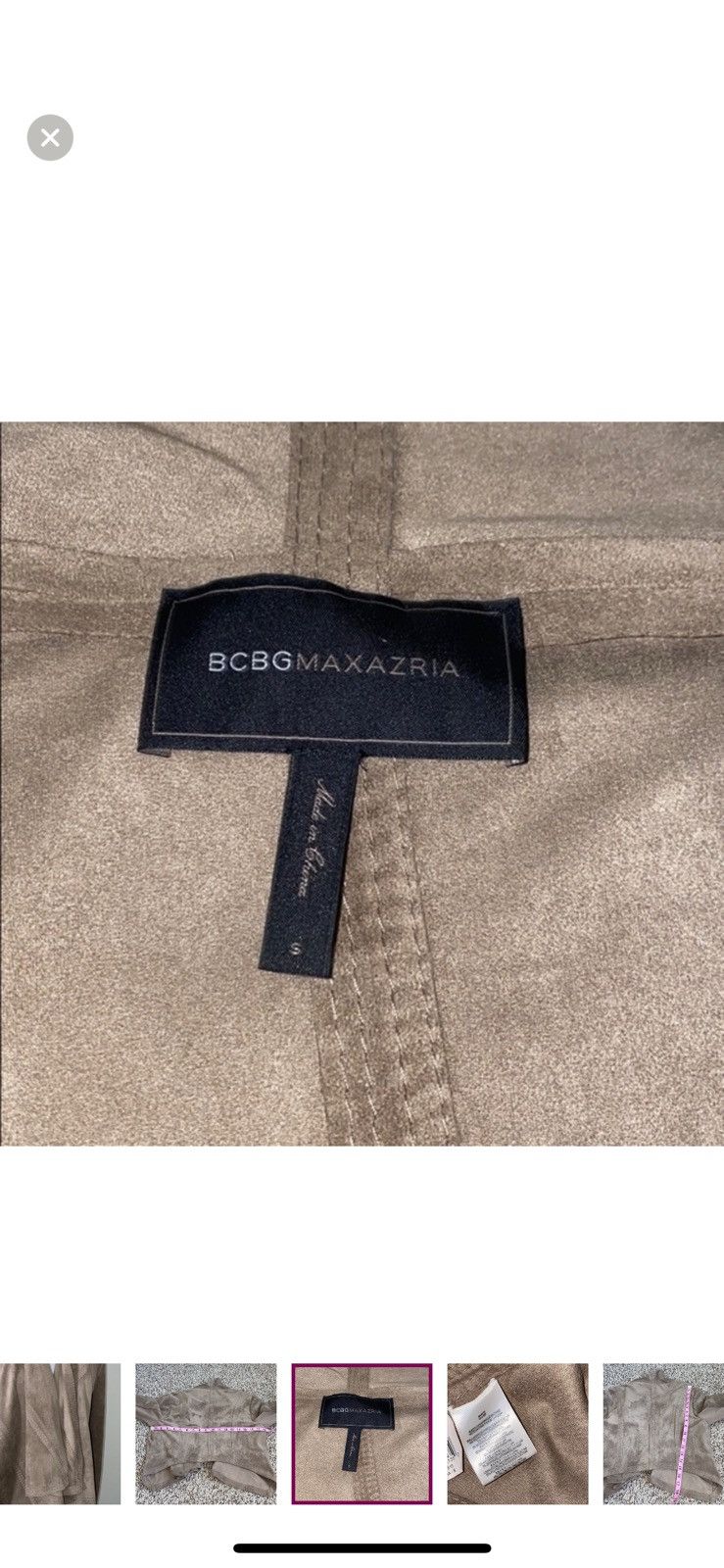 Bcbgmaxazria Bcbgmaxazria small Jimmie moto jacket Size S / US 4 / IT 40 - 6 Thumbnail