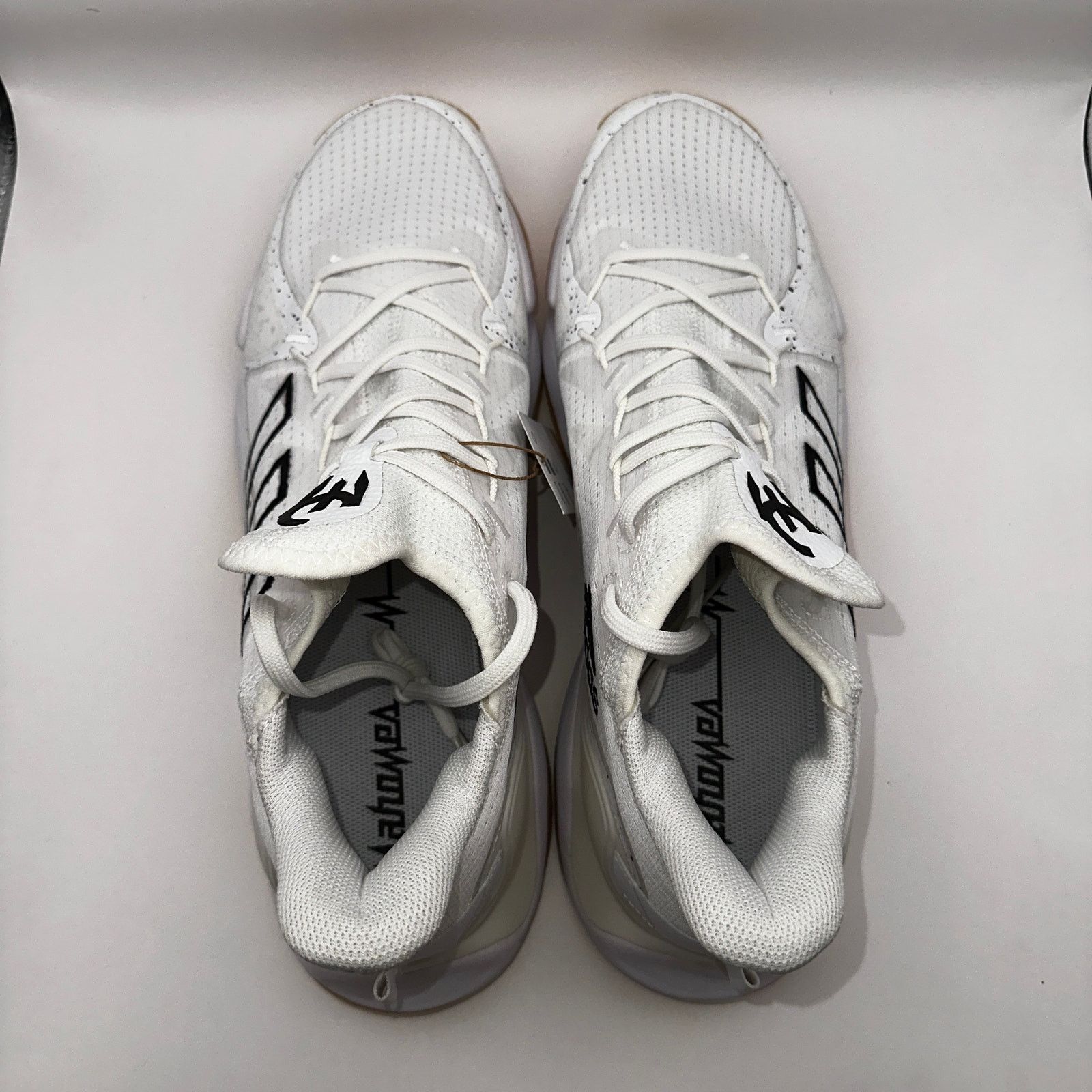 Adidas Adidas Mahome 1 Impact FL White Gum Basketball Shoes Size 14 Size US 14 / EU 47 - 6 Thumbnail