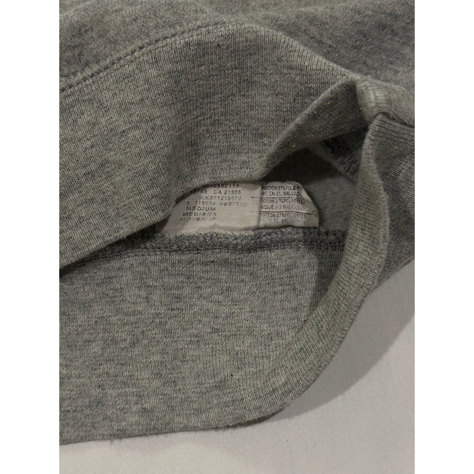 Hanes Hanes Sweater Women's Medium Gray Boxy Crewneck 2000's Size US M / EU 48-50 / 2 - 4 Thumbnail