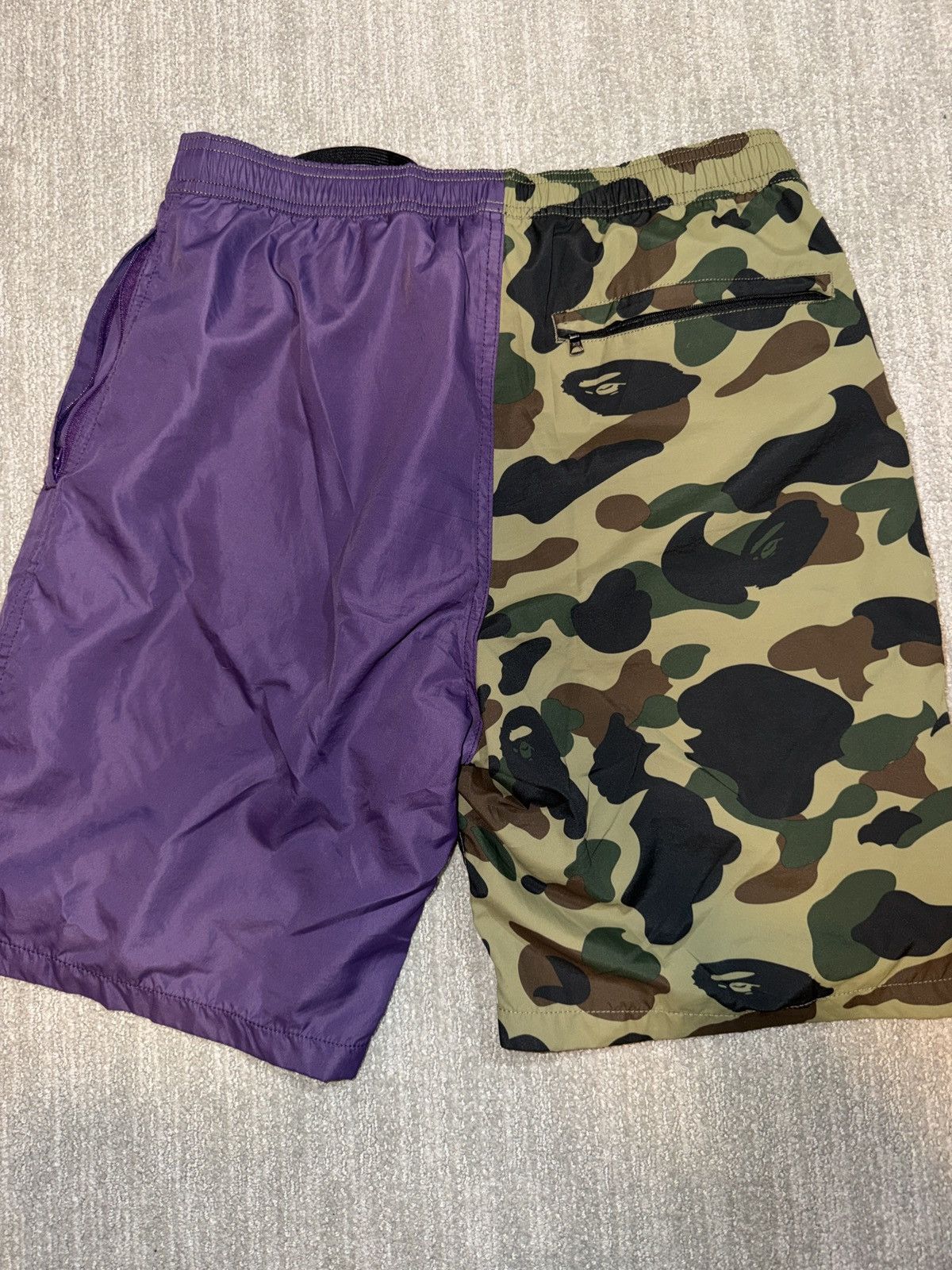Bape Bape Camo Shark Shorts Size US 32 / EU 48 - 2 Thumbnail