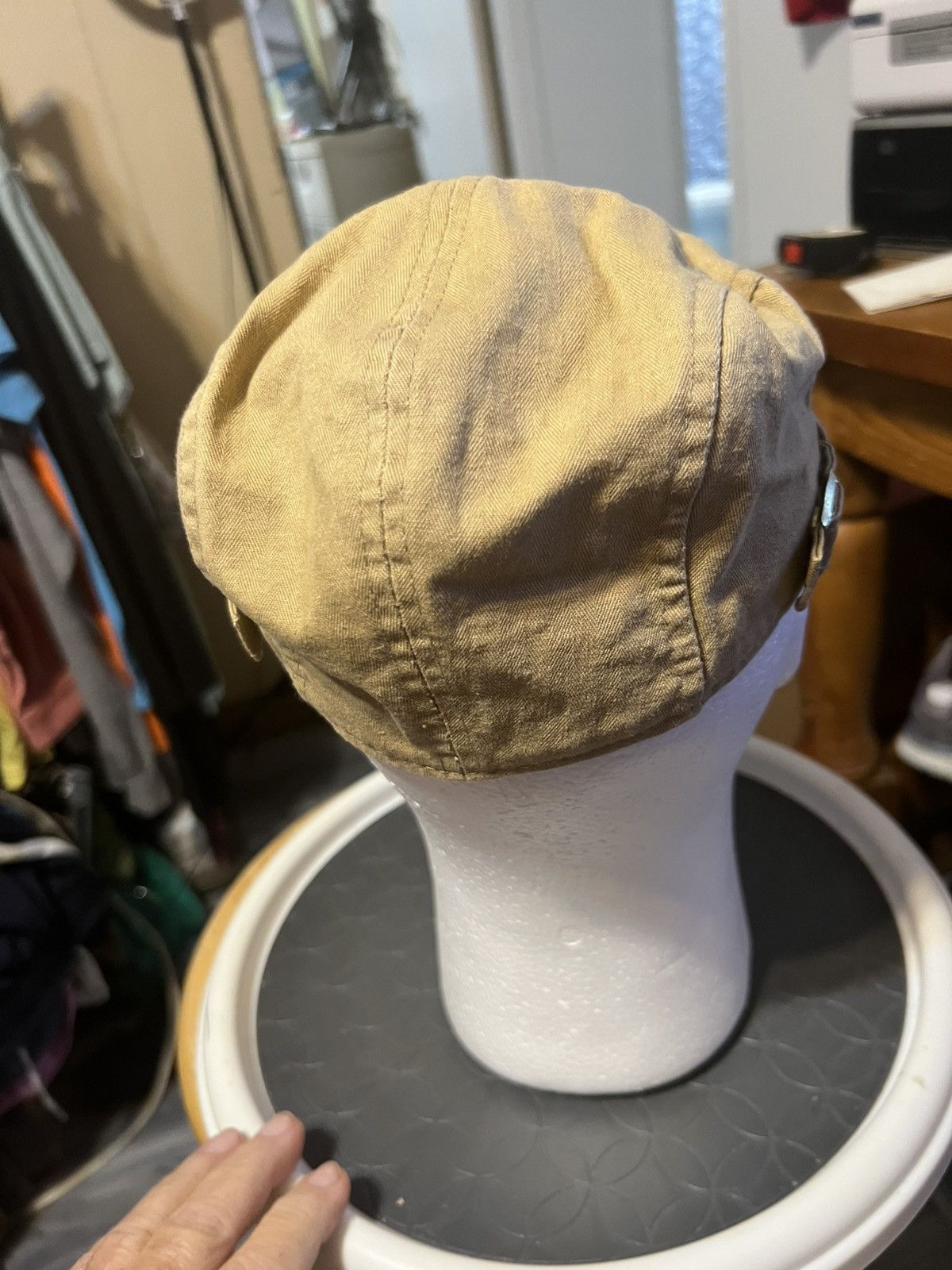 Vintage Newsboy Cabbie Golf Hat Size ONE SIZE - 4 Thumbnail