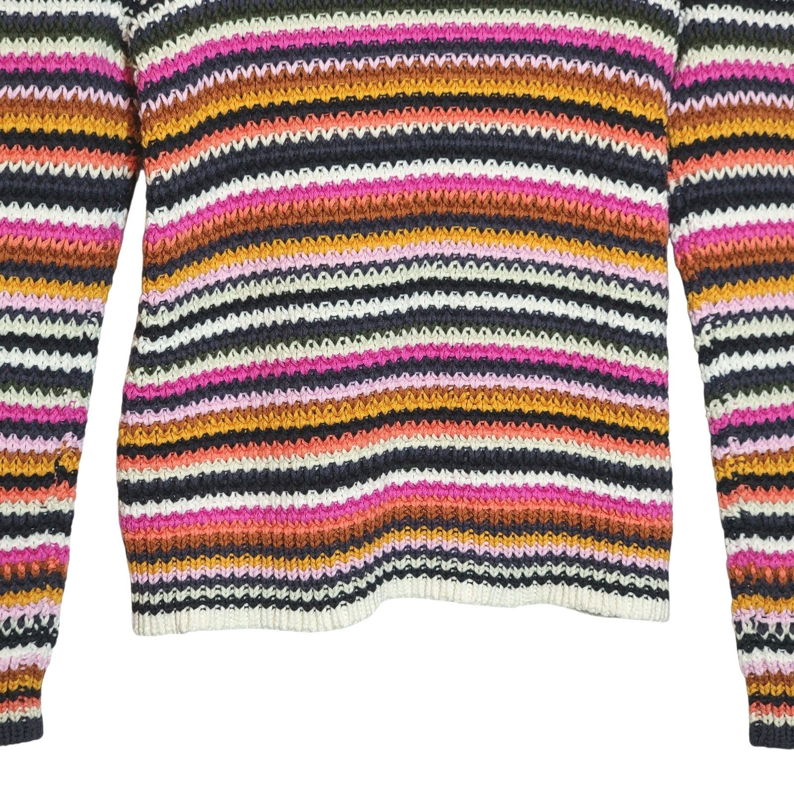 Marie Oliver Marie Oliver Rainbow Stripe Knit Pullover Sweater XS Size XS / US 0-2 / IT 36-38 - 10 Thumbnail
