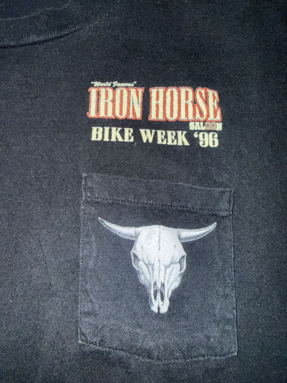 Harley Davidson Harley Davidson iron horse bike week 1996 vintage vtg Size US XL / EU 56 / 4 - 5 Thumbnail