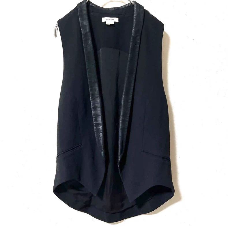 Helmut Lang HELMUT LANG size0 Leather patch vest Size M / US 6-8 / IT 42-44 - 1 Thumbnail
