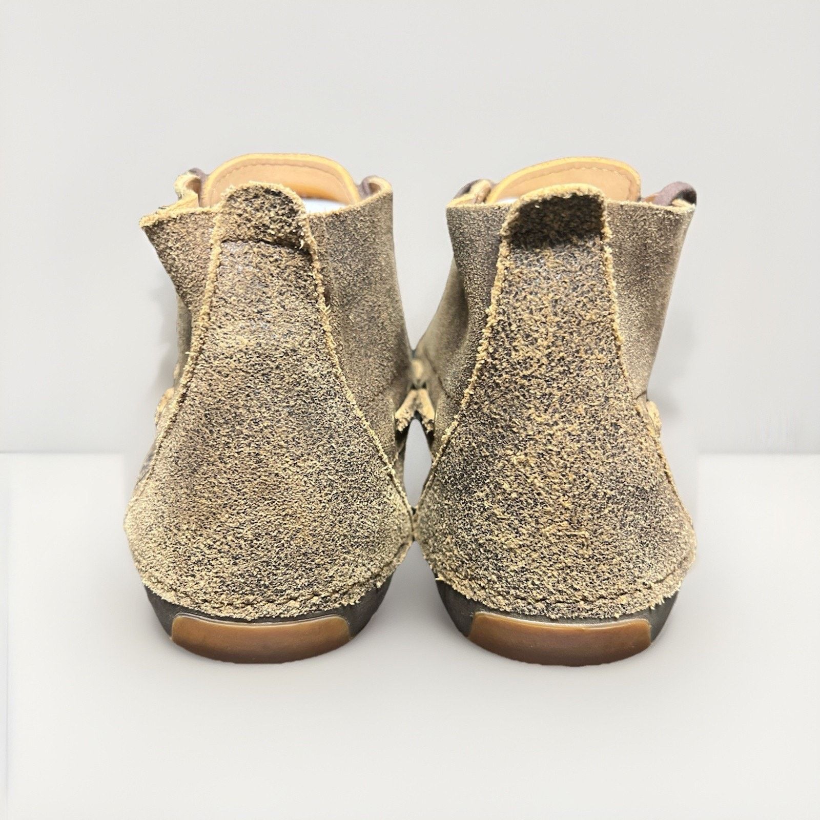 Ariat ARIAT Brown Holbrook Chukka Distressed Leather Boots Sz 10.5 Size US 10 / EU 43 - 6 Thumbnail