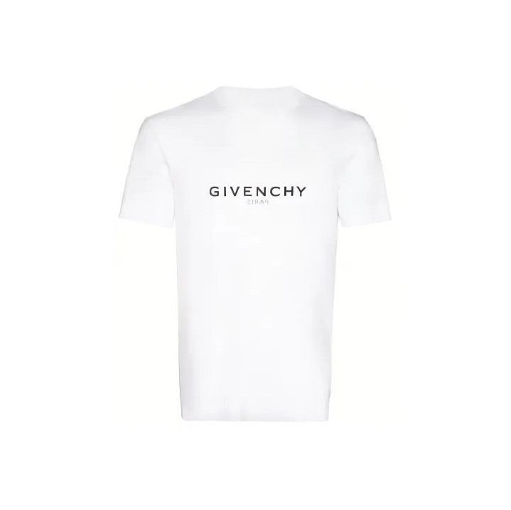 Givenchy Givenchy SS22 Logo Print White Crew Neck T-Shirt Size US XL / EU 56 / 4 - 1 Thumbnail