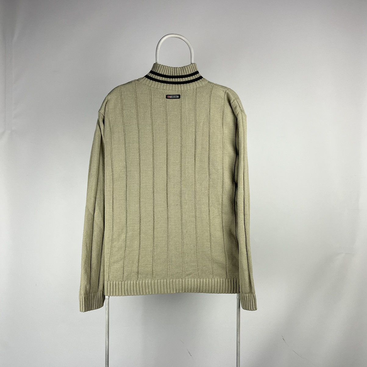 Diesel Vintage Diesel sweater 1/4 zip size XLarge Size US XL / EU 56 / 4 - 2 Thumbnail