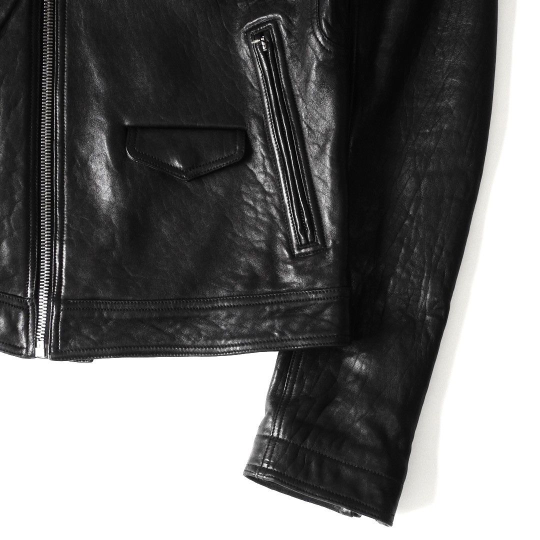 Rick Owens RICK OWENS Stooges Leather Biker Jacket 17AW Size US M / EU 48-50 / 2 - 5 Thumbnail