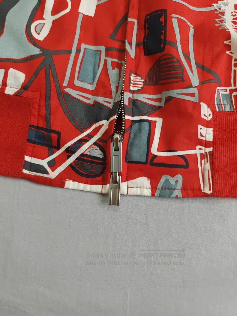 Hermes Hermes size 39 Men's thin jacket, brick red color Size US L / EU 52-54 / 3 - 5 Thumbnail