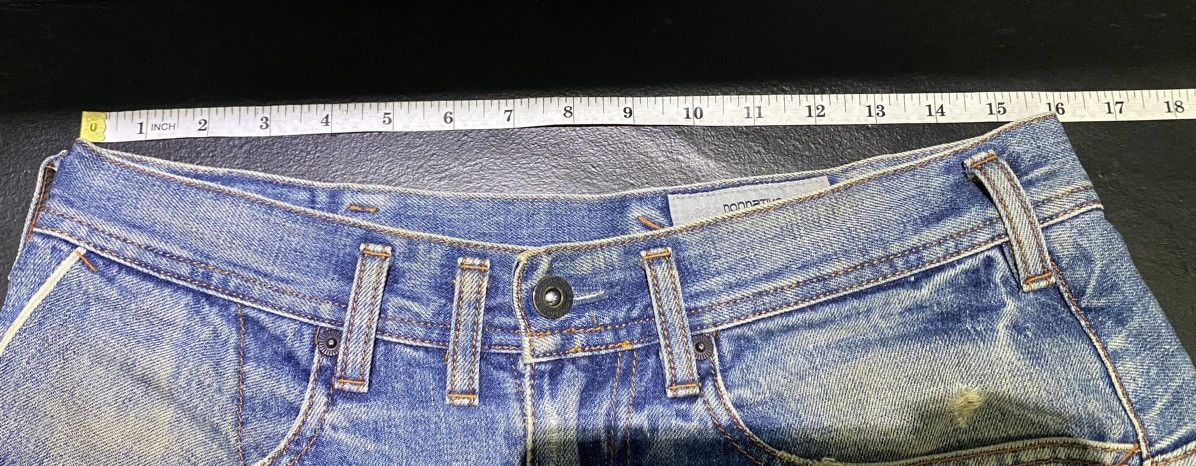 Lad Musician 2000s Nonactive Distressed Dirty Whisker selvedge denim Size US 31 - 23 Thumbnail