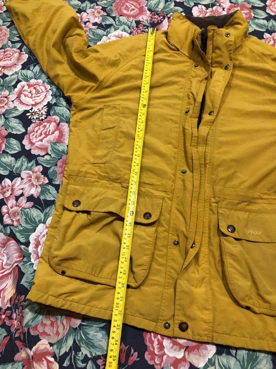 Barbour yellow Barbour jacket Y2K logo vintage luxury Streetwear Size US XL / EU 56 / 4 - 11 Thumbnail